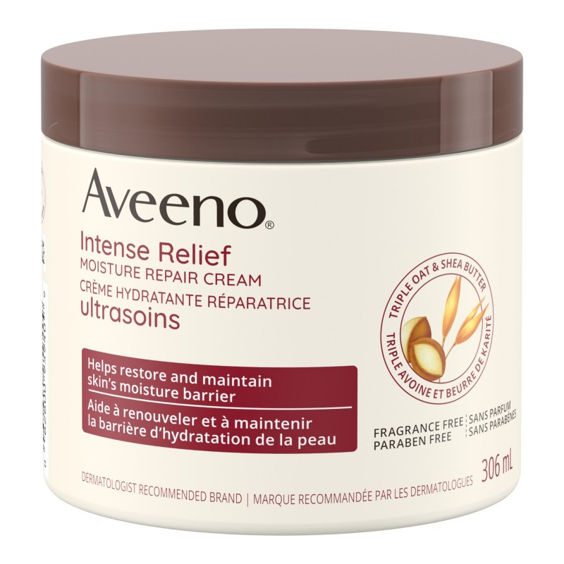 Aveeno Active Naturals Intense Relief Moisture Repair Cream - 306ml