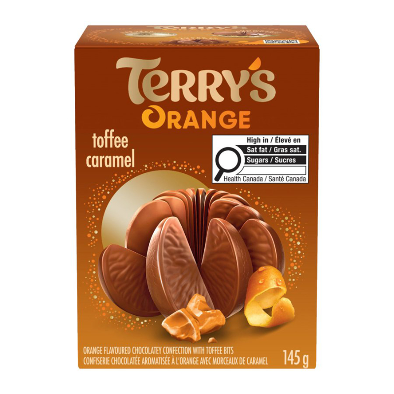 TERRYS TOFFEE 145G in Orange