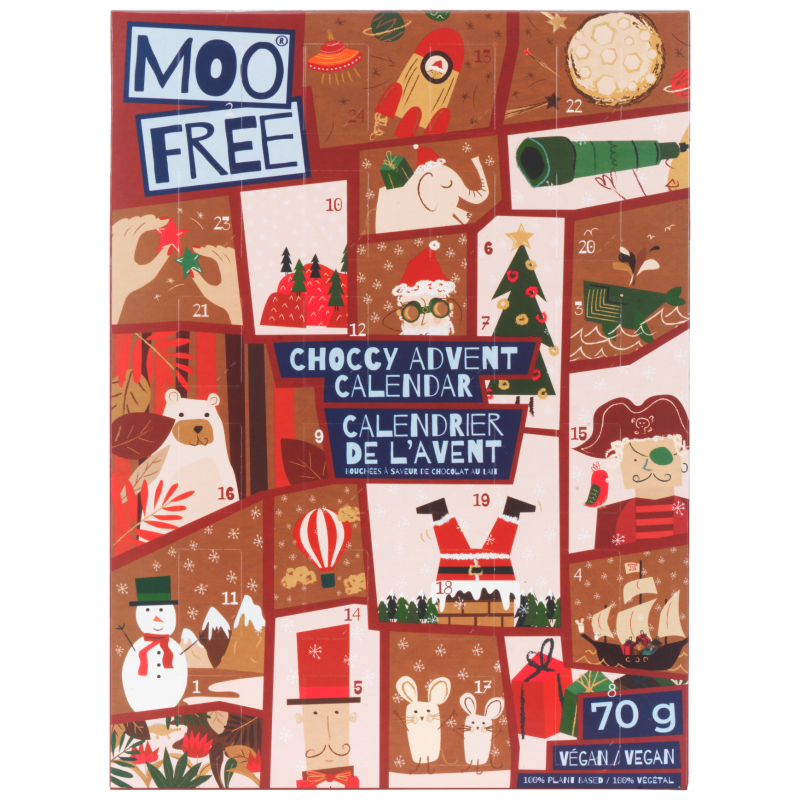 MOO FREE ADVENT CALENDAR Size 70g
