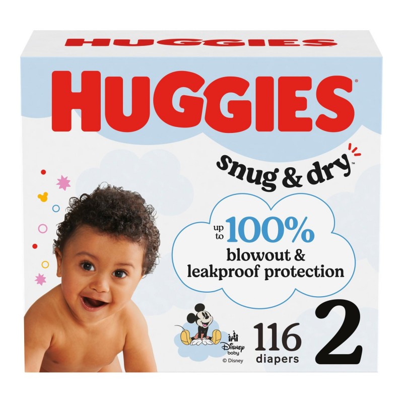 HUGGIES SNUGDRY GIGA SZ2 116'S
