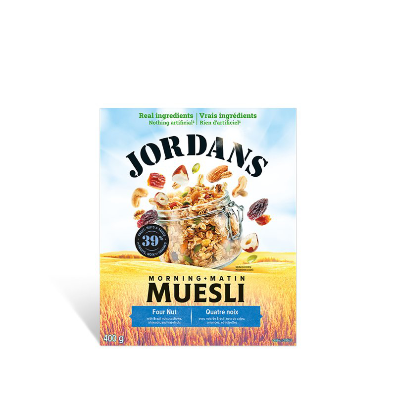 Jordans Morning Muesli - 4 Nut Medley - 400g