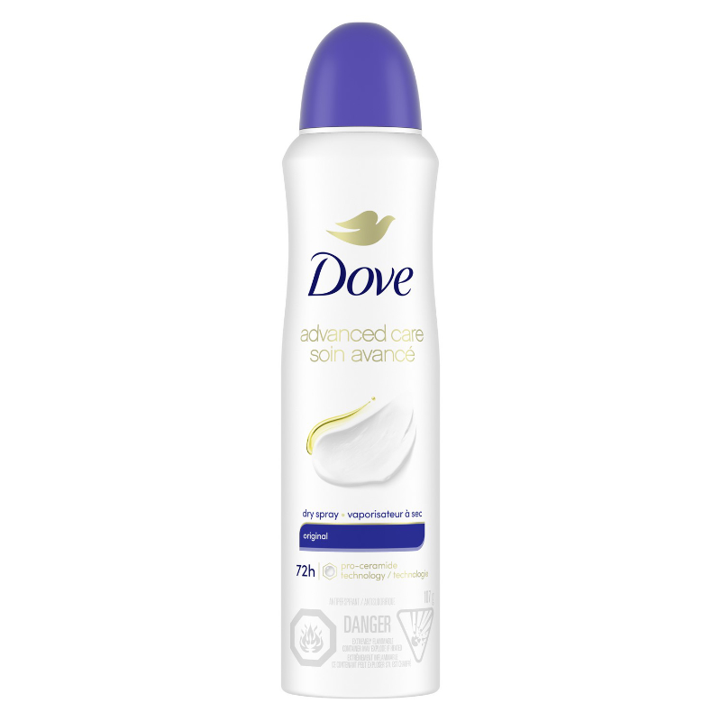 Dove Dry Spray Antiperspirant Original - 107g