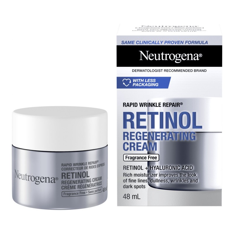 Neutrogena Rapid Wrinkle Repair Regenerating Cream Fragrance Free - 48ml