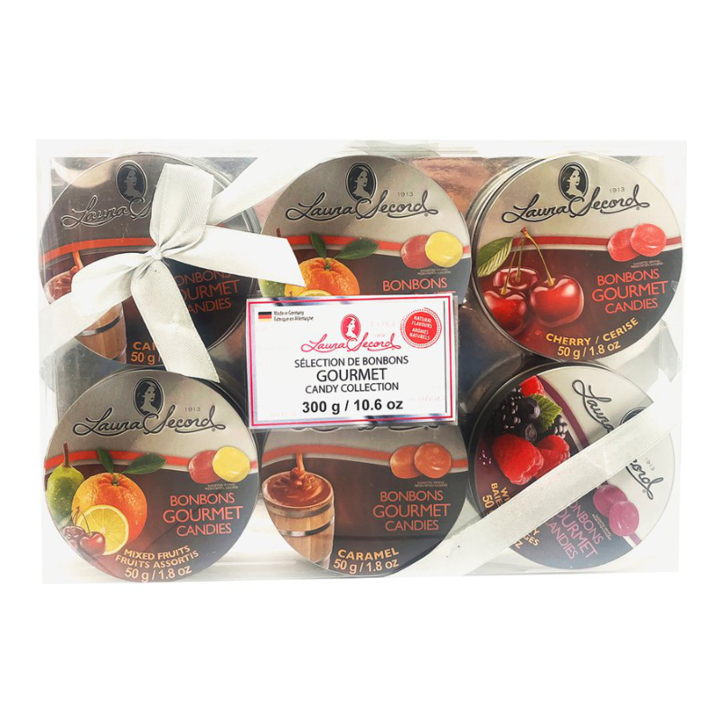 LAURA SECORD CANDY TIN 6X50G