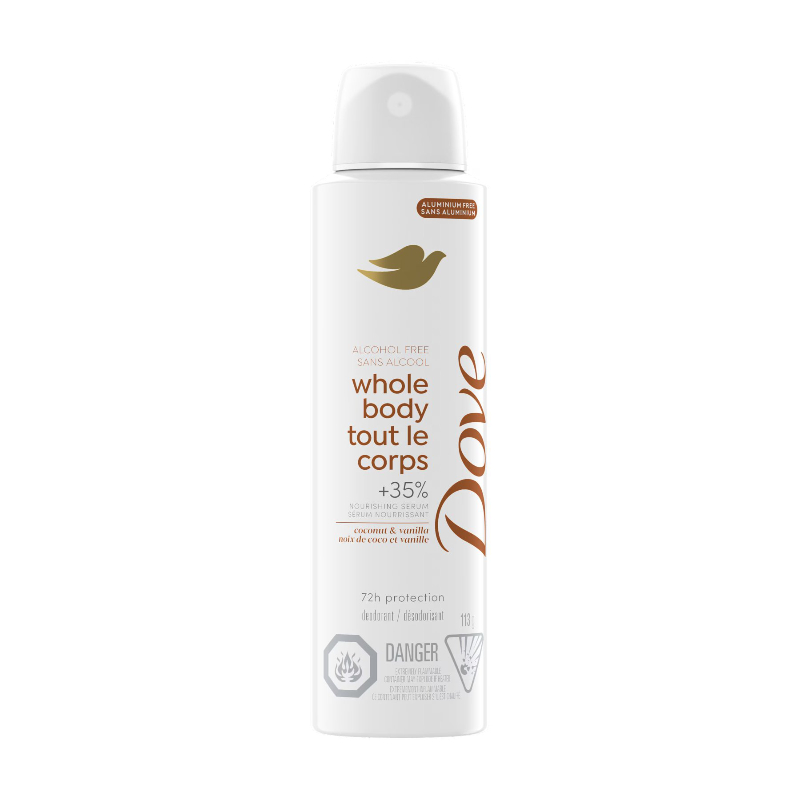 DOVE DEO WB SPRAY CNT VANLLA 113G