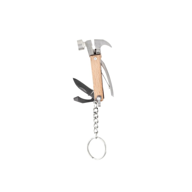 Kikkerland Wood Multi Function Hammer Tool