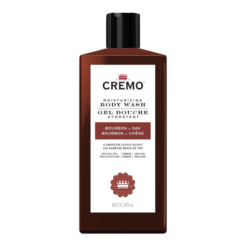 Cremo Astonishingly Superior All Season Body Wash -Bourbon & Oak - 473ml