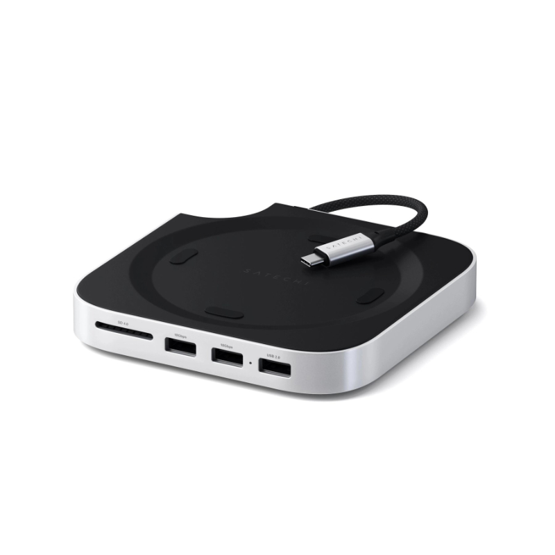 Satechi Stand & Hub with SSD Enclosure for Mac Mini M4 - ST