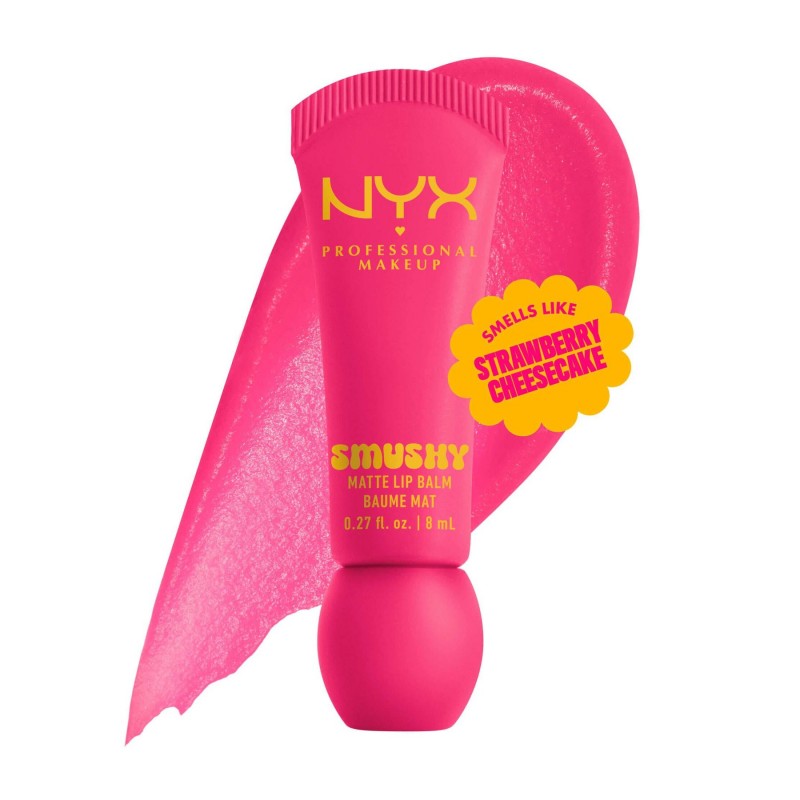 Nyx Professional Makeup NYX SMUSHY MATTE LIP BALM SWEET SMACK in Pink