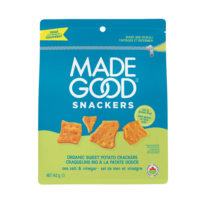 MADE GOOD SS VNGR SNACKERS 142G