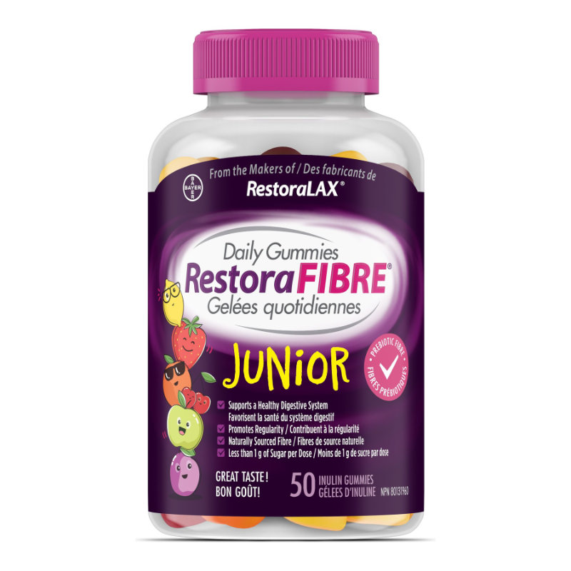 RESTORAFIBRE JUNIOR GUMMIES 50'S