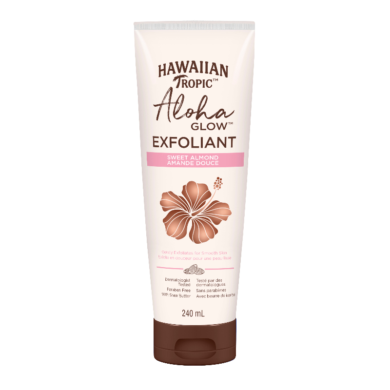 Hawaiian Tropic Aloha Glow Scrub - Sweet Almond - 240ml