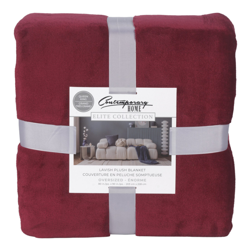 CONTEMP/HOME FLANNEL BLANKET