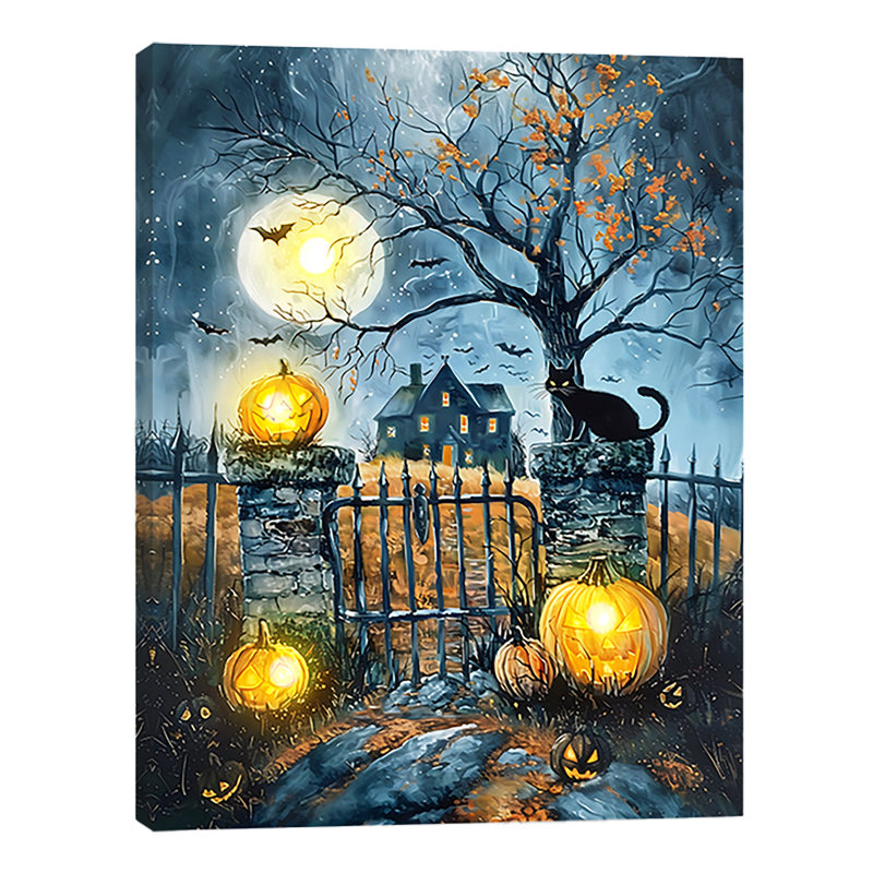 HALLOWEEN CANVAS SPOOKY NGHT