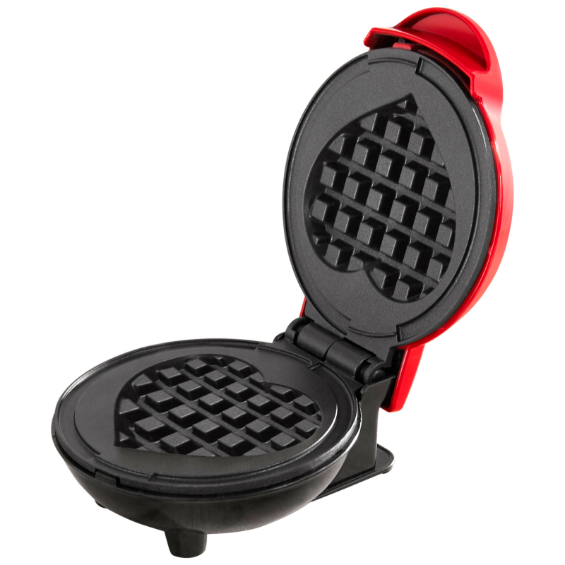 Dash Heart Mini Waffle Maker - Red - DMW001HR