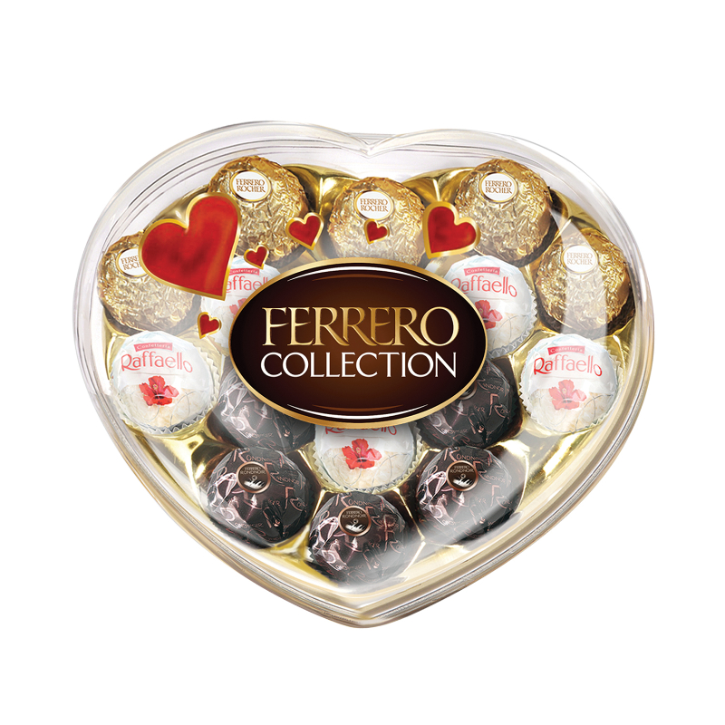 Ferrero Collection Heart Chocolates- 16 piece