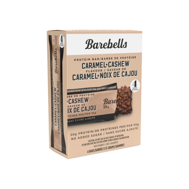 BAREBELLS CARAMEL CASHEW 4X55G