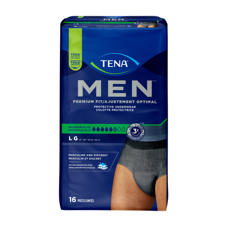 Tena MEN Protective Super Plus Incontinence Underwear - Small/Medium - 16's