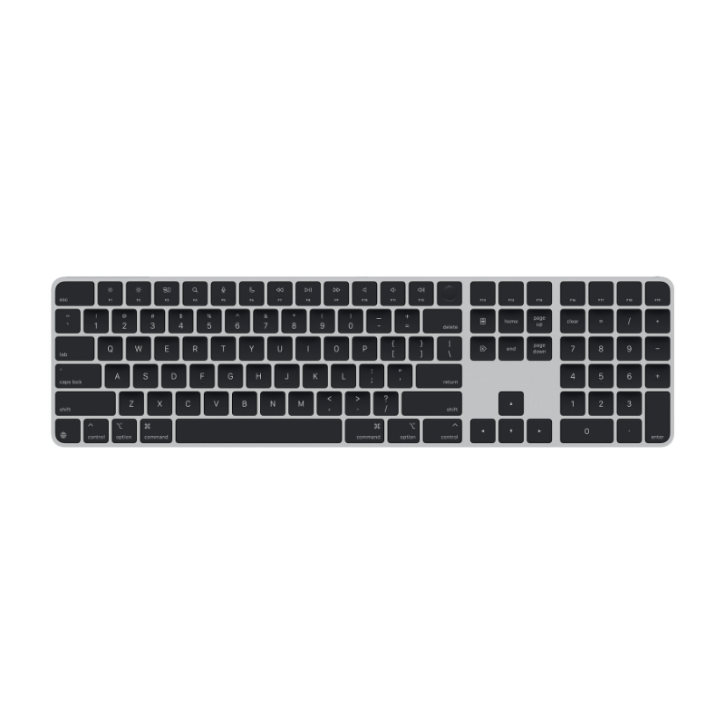 Magic Keyboard ブラック ワイヤレス APPLE MAGIC KEYBOARD TOUCHID MXK83LL/A