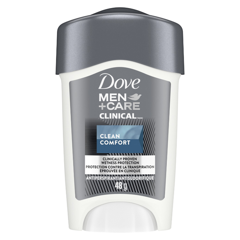 Dove Men+Care Clean Comfort Non Irritant Anti-Perspirant Stick - 48g