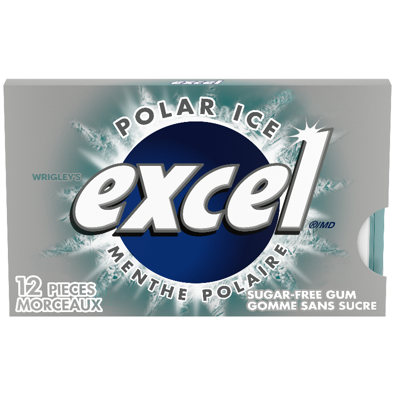 Excel Gum - Polar Ice - 12 piece