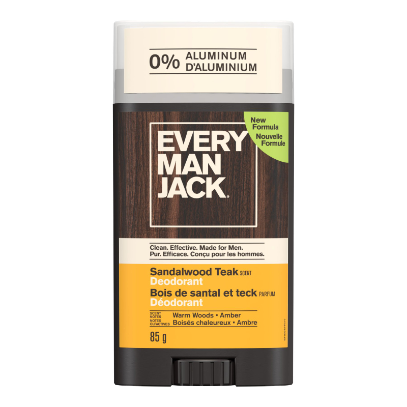 Every Man Jack Deodorant - Sandalwood - 85g