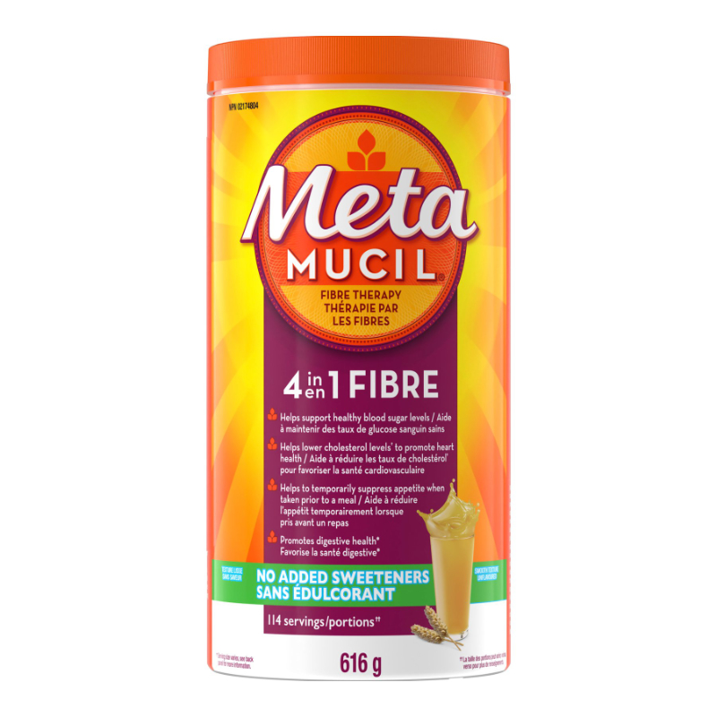 Metamucil 3-in-1 Multihealth Fibre - Original Smooth - 616g