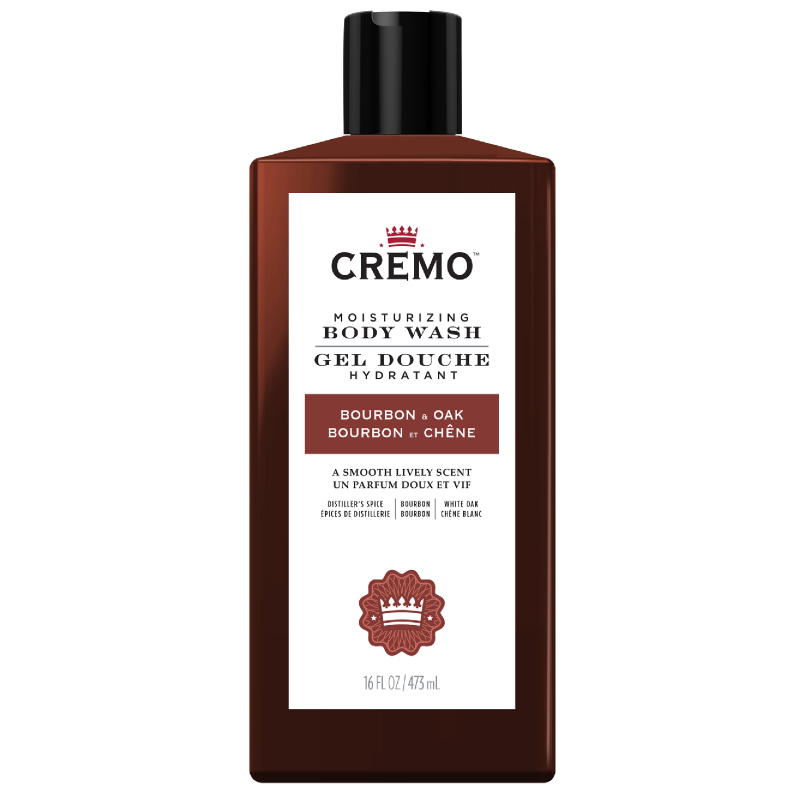 Cremo Astonishingly Superior All Season Body Wash -Bourbon & Oak - 473ml