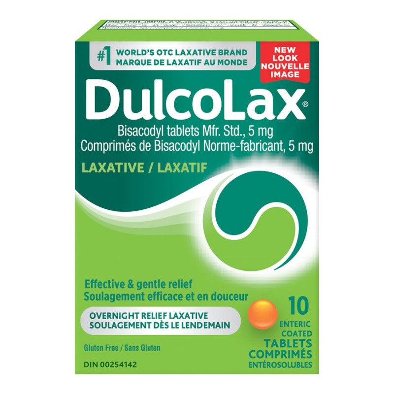 DulcoLax Bisacodyl Tablets - 10s