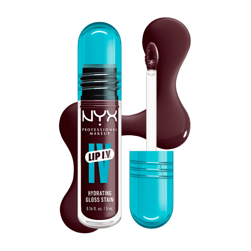 NYX WET SHOT IV COLOUR LIP MAUVE in Brown