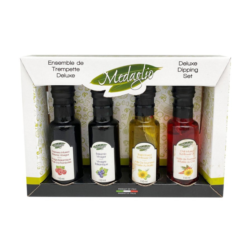 Medaglio Oil and Vinegar Gift Sets - 4 Piece