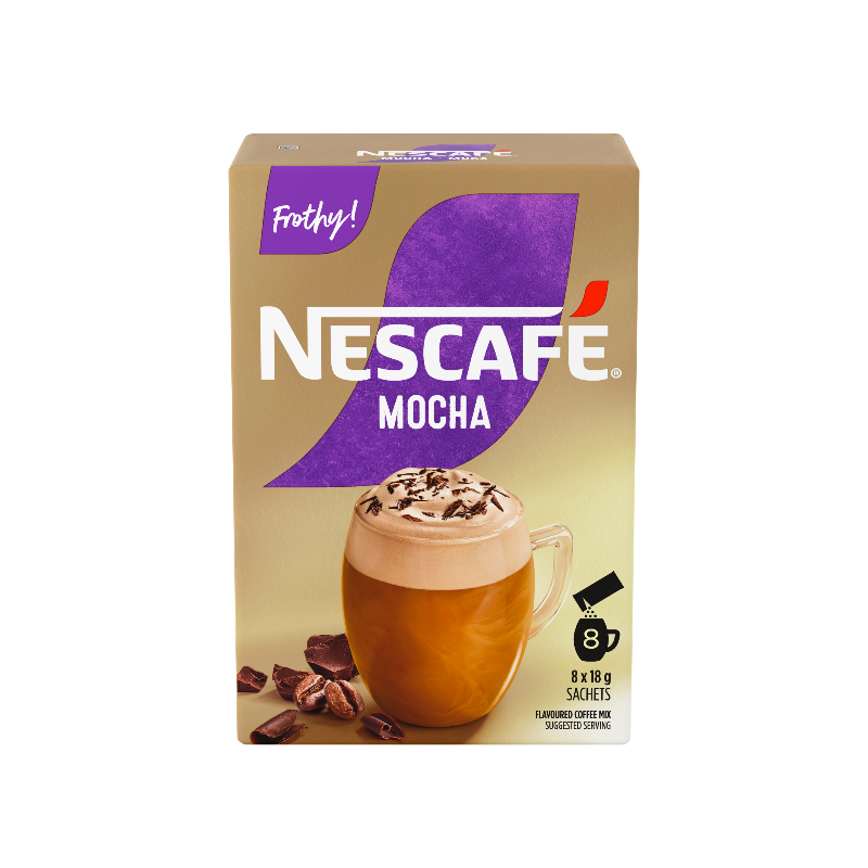 Nescafe Gold Mocha Flavoured Coffee Mix - 8x18g