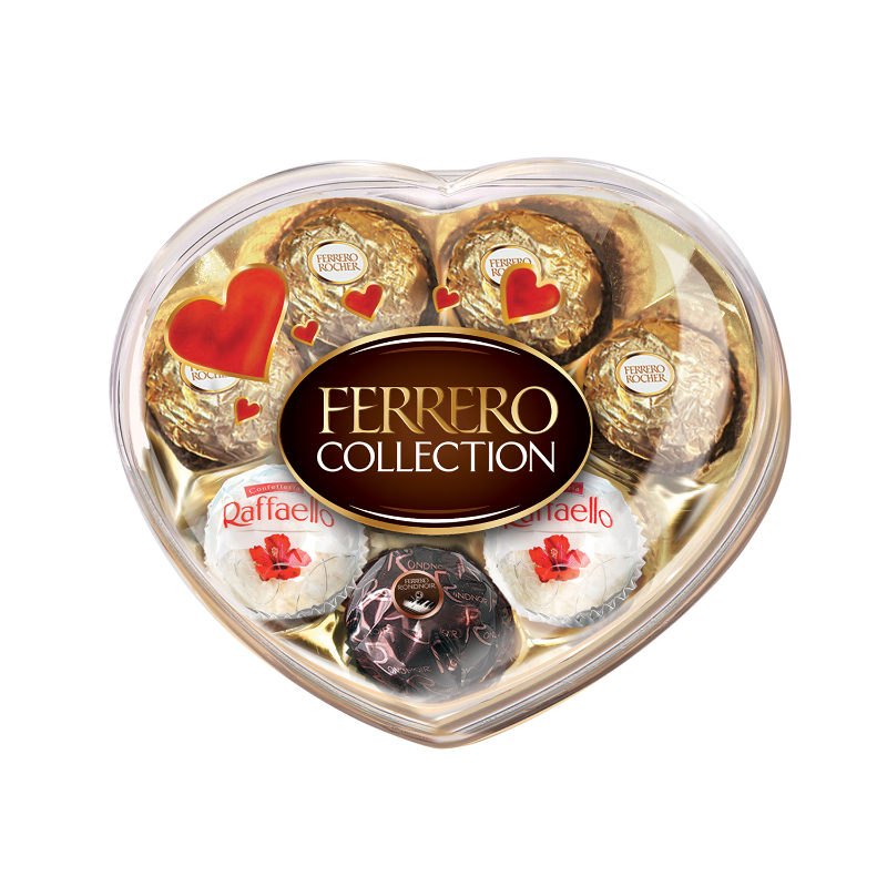 Ferrero Collection Heart Chocolates - 8 piece