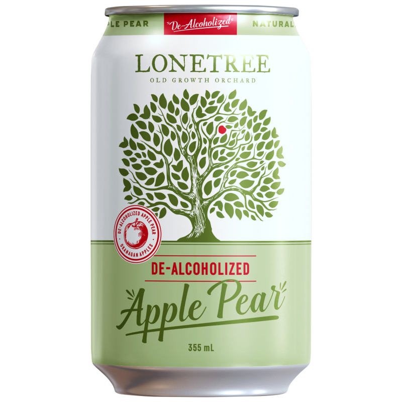 LONETREE NON ALC PEAR CIDER 4X355ML