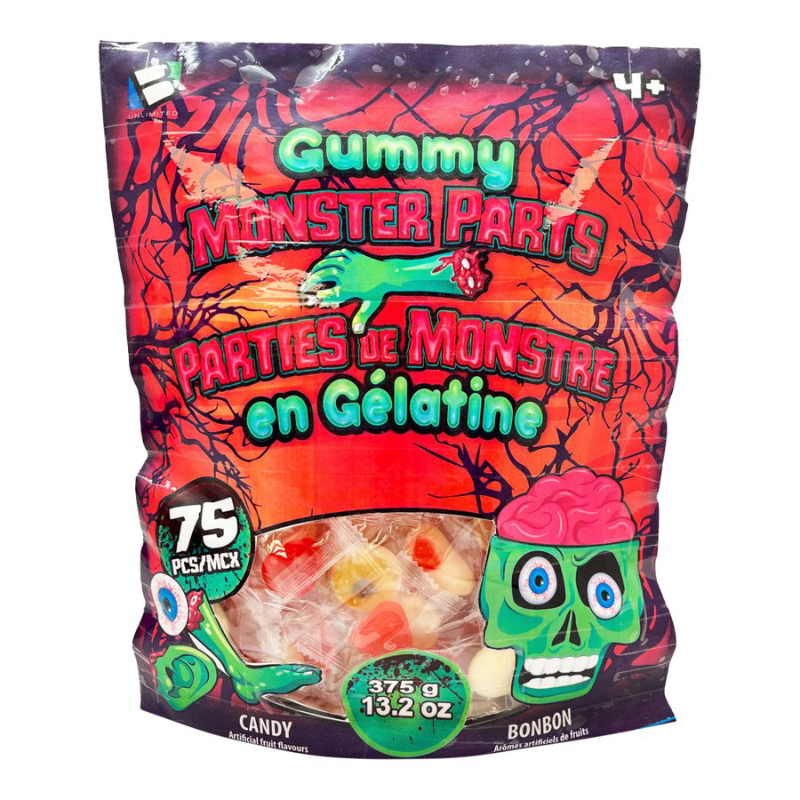 B/UNLIMITED GUMMY MONSTER 375G