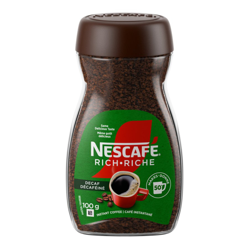 Nescafe Rich Instant Coffee - Decaffeinated - 100g