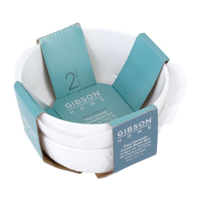 GIBSON HOME CEREAL BOWLS