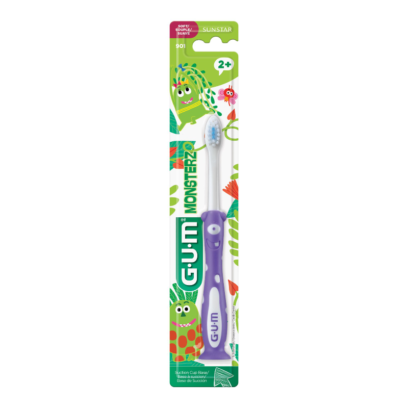 G.U.M Kids Monsterz Manual Toothbrush - Assorted - Soft - 1's