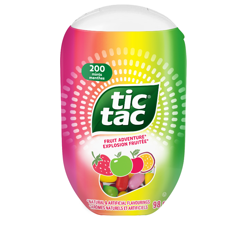 Tic Tac Fruit Adventure - 98g