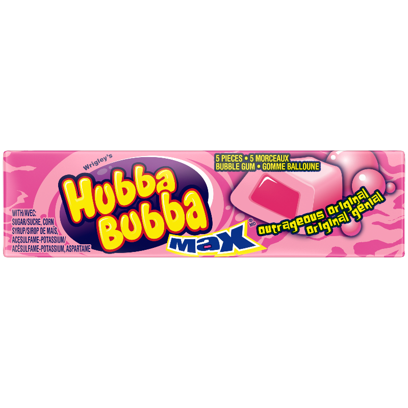 Hubba Bubba Max Original - 5 Pieces