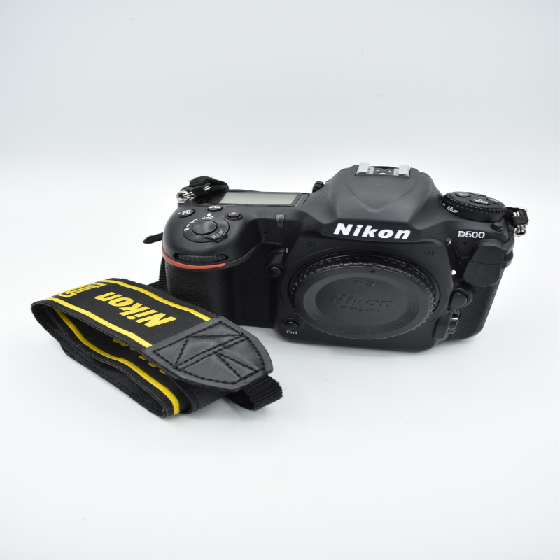 USED: Nikon D500 DSLR Camera Body Only Black 8/10 #5003330