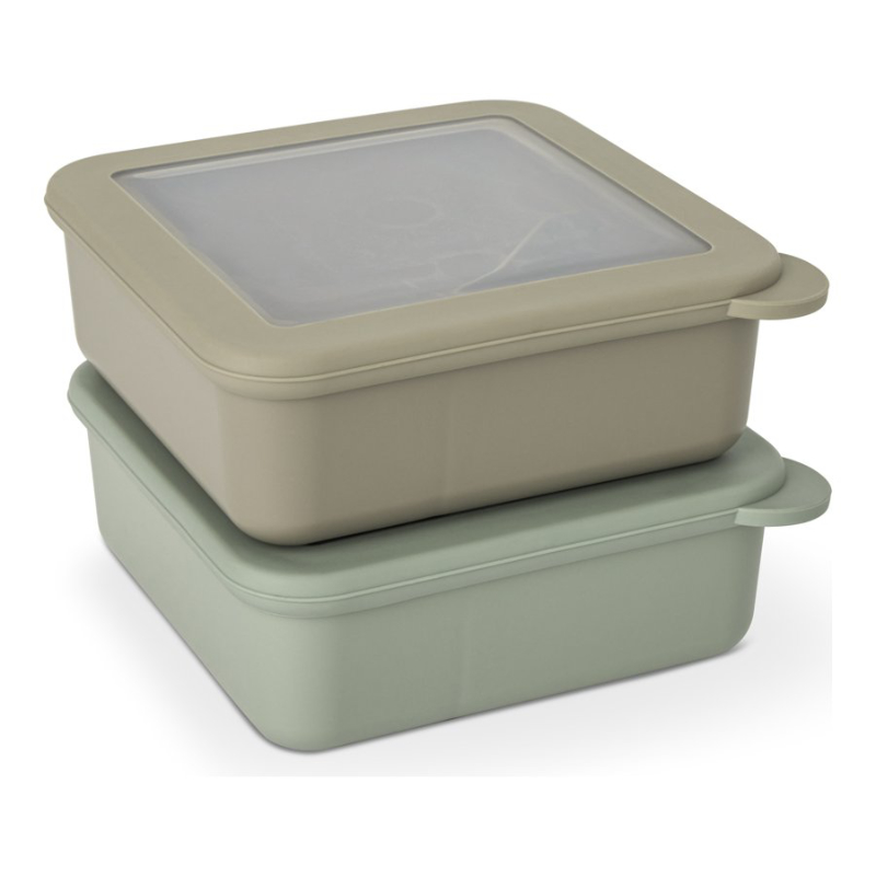 Core Kitchen Food Storage Container Set Size 2 Pack / 2 Sections