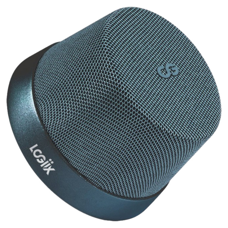LOGiiX Blue Piston Mini Bluetooth Speaker - Blue - LGX-13850