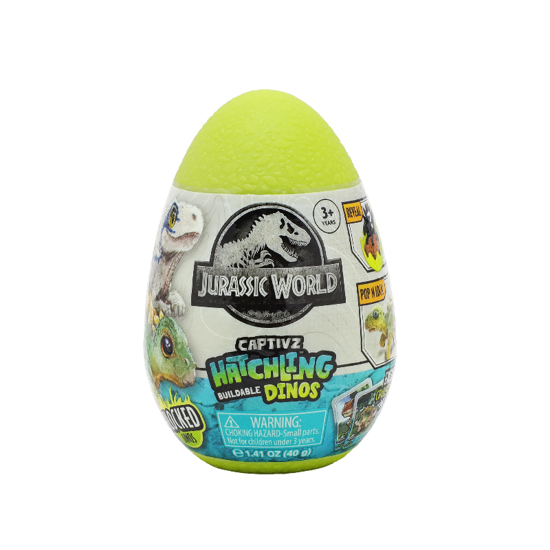 Jurassic World Captivz Hatchlings Color Change Buildable Dinos