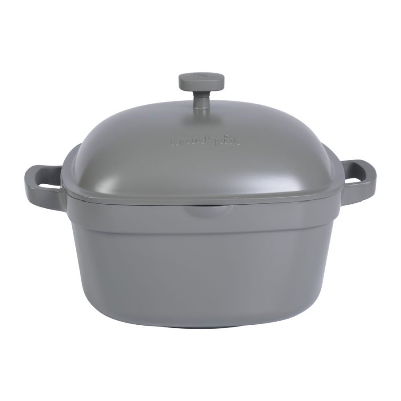 Crock-Pot CROCKPOT DUTCH OVEN W/LID in Grey