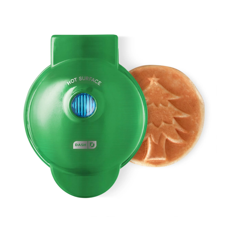 Dash Mini Waffle Maker - Xmas Tree - DMWE001KG