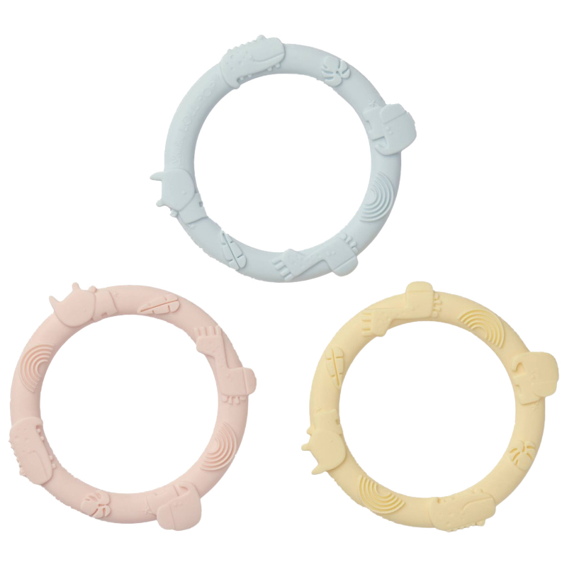 LOULOU TEETHING SET PASTEL 02091