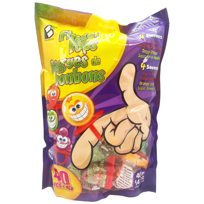 Fruit Finger Pops - Assorted - 400g / 40 count