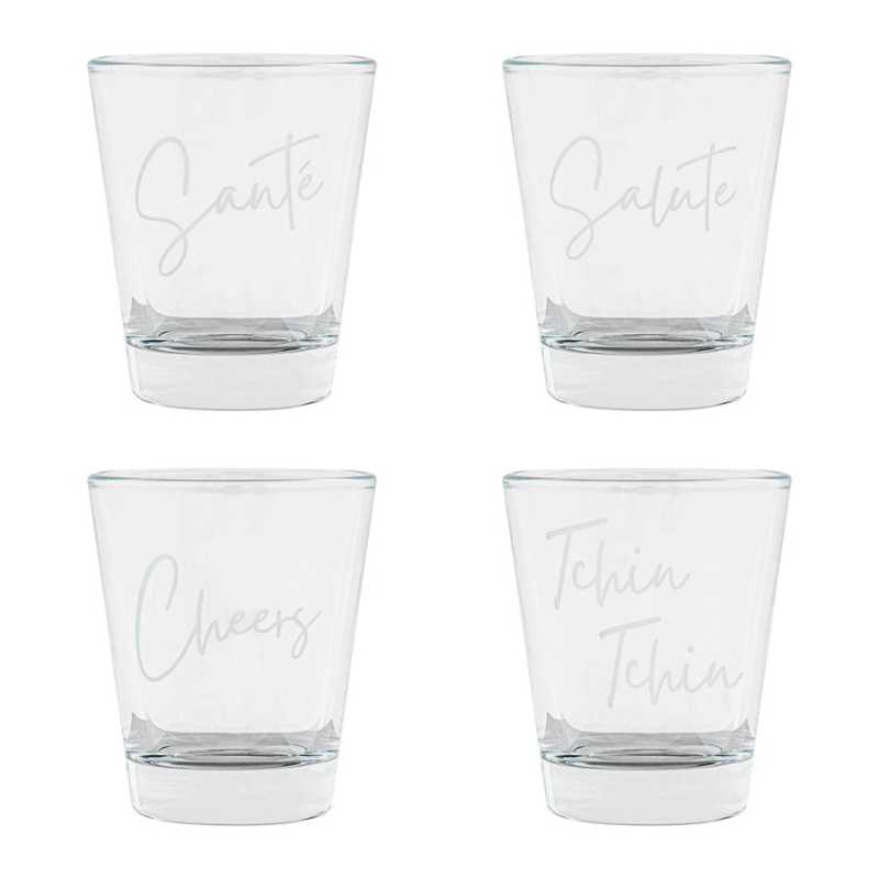 SCO XMAS SHOT GLASS SET