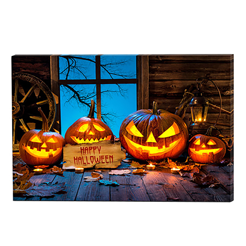 HALLOWEEN CANVAS JACKO'LNTRN
